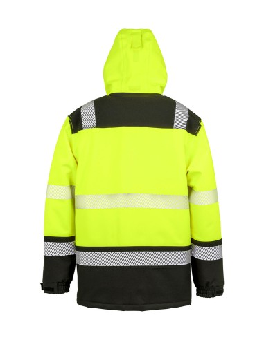 RES-R475X-Printable Waterproof Softshell Safety Coat